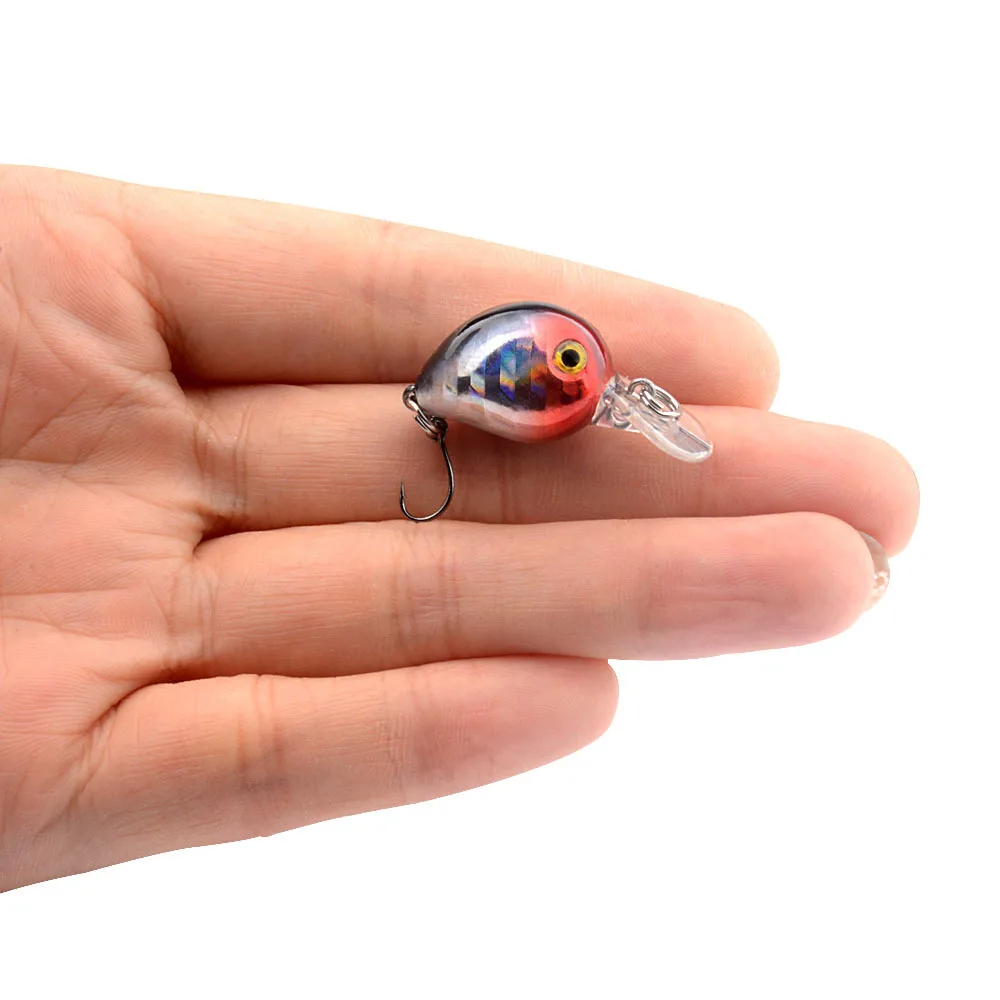 Single hook BKK rock road bait little fatty floating 3.2CM/1.5G fake bait hard bait laser bait
Single hook BKK rock road bait little fatty floating 3.2CM/1.5G fake bait hard bait laser bait