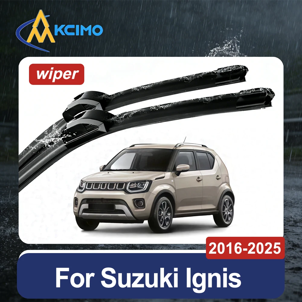 Rubber Windshield Wipers For Suzuki Ignis MF 2016-2025 Complete Pair All-Season Car Wiper Blades Set Easy Installation
Rubber Windshield Wipers For Suzuki Ignis MF 2016-2025 Complete Pair All-Season Car Wiper Blades Set Easy Installation