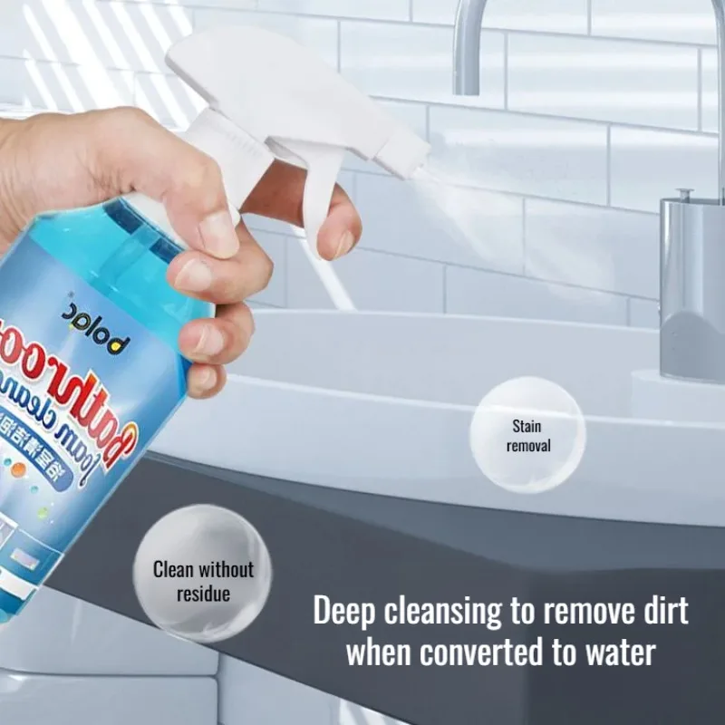 Multifunctional Bathroom Cleaner Stain Remover Powerful Harmless Cleaning Spray Remover Dirt Scale
Multifunctional Bathroom Cleaner Stain Remover Powerful Harmless Cleaning Spray Remover Dirt Scale