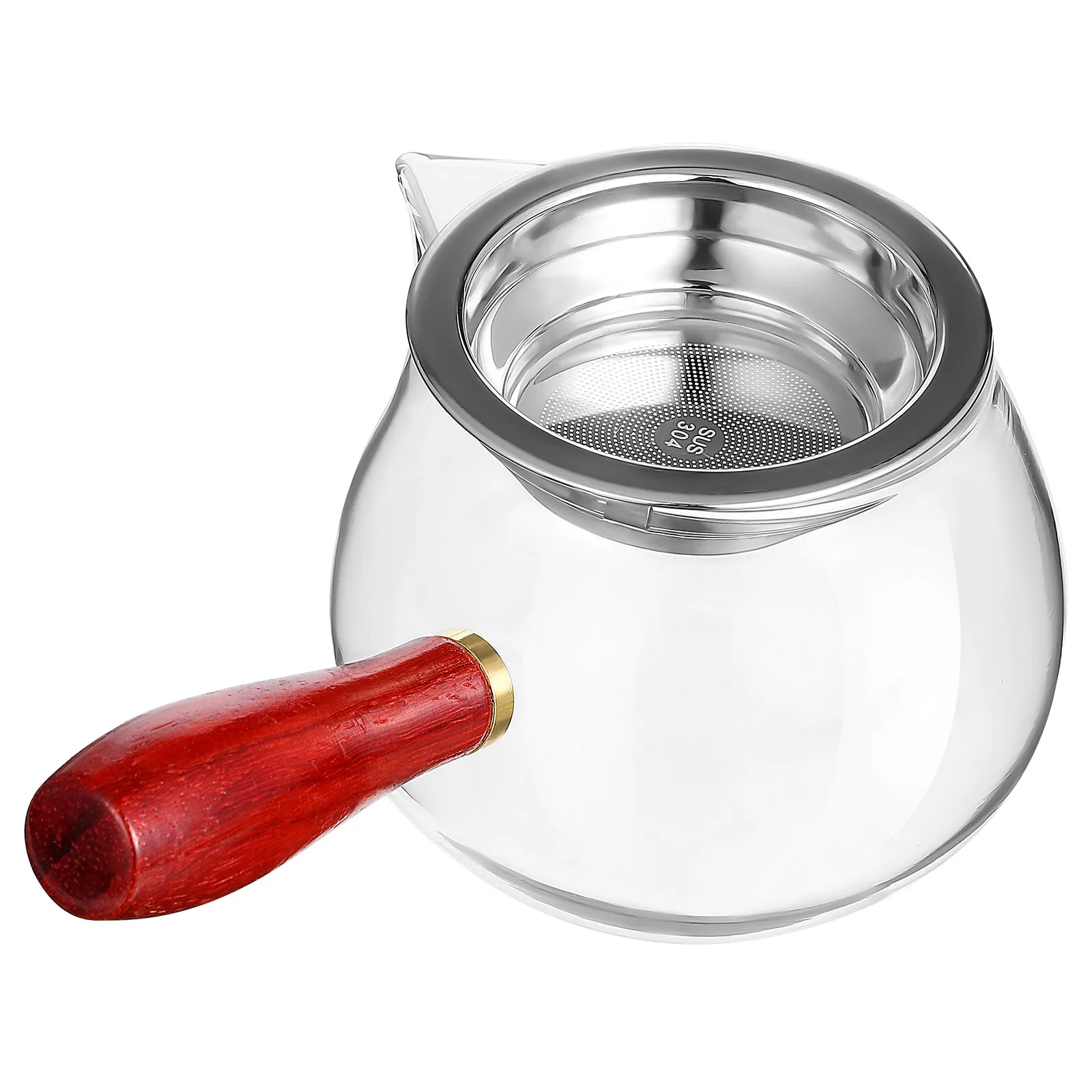 Premium Clear Glass Tea Cup with Natural Wooden Handle and Built-in Stainless Steel Infuser for Home Office Teahouse Use Glass
Premium Clear Glass Tea Cup with Natural Wooden Handle and Built-in Stainless Steel Infuser for Home Office Teahouse Use Glass