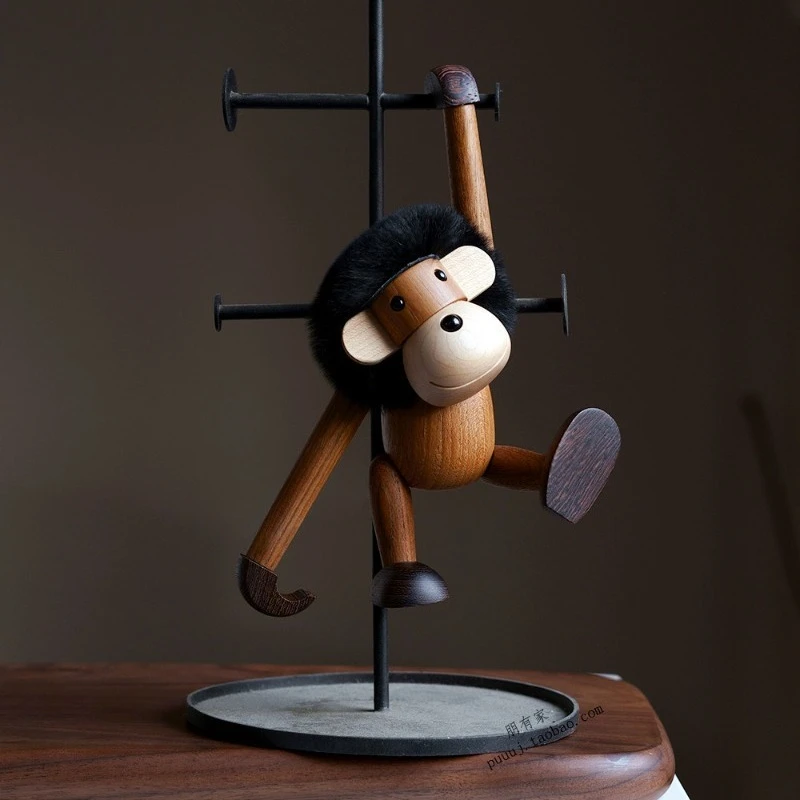 Nordic Wooden Carving Gorilla Figurines & Miniatures Modern Creative Cute Animal Model Wooden Handicraft Home Decoration FYFM
Nordic Wooden Carving Gorilla Figurines & Miniatures Modern Creative Cute Animal Model Wooden Handicraft Home Decoration FYFM