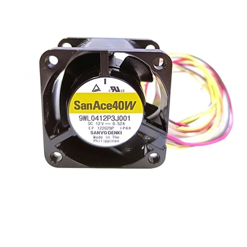HTS SANYO 9WL0412P3J001 SanAce Fan 12V 0.52A 40*40*28MM IP68 Splash Proof Axial Fan 1PCS
HTS SANYO 9WL0412P3J001 SanAce Fan 12V 0.52A 40*40*28MM IP68 Splash Proof Axial Fan 1PCS