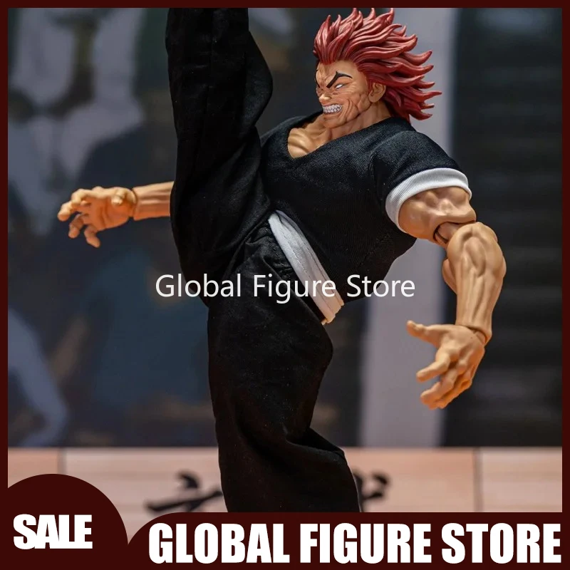 19 см Storm Toys 1/12 Фигурка Баки Ханама Ванма Язиро поврежденная версия. Шарнирная экшн-модель аниме Коллекционная с дисплеем оружия
19 см Storm Toys 1/12 Фигурка Баки Ханама Ванма Язиро поврежденная версия. Шарнирная экшн-модель аниме Коллекционная с дисплеем оружия