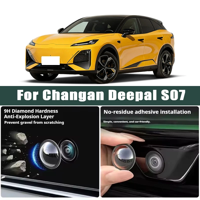 Car Camera Lens Protector 2PCS Rear View Camera Cover 360° Protection Anti Scratch Waterproof For Changan Deepal S07
Car Camera Lens Protector 2PCS Rear View Camera Cover 360° Protection Anti Scratch Waterproof For Changan Deepal S07