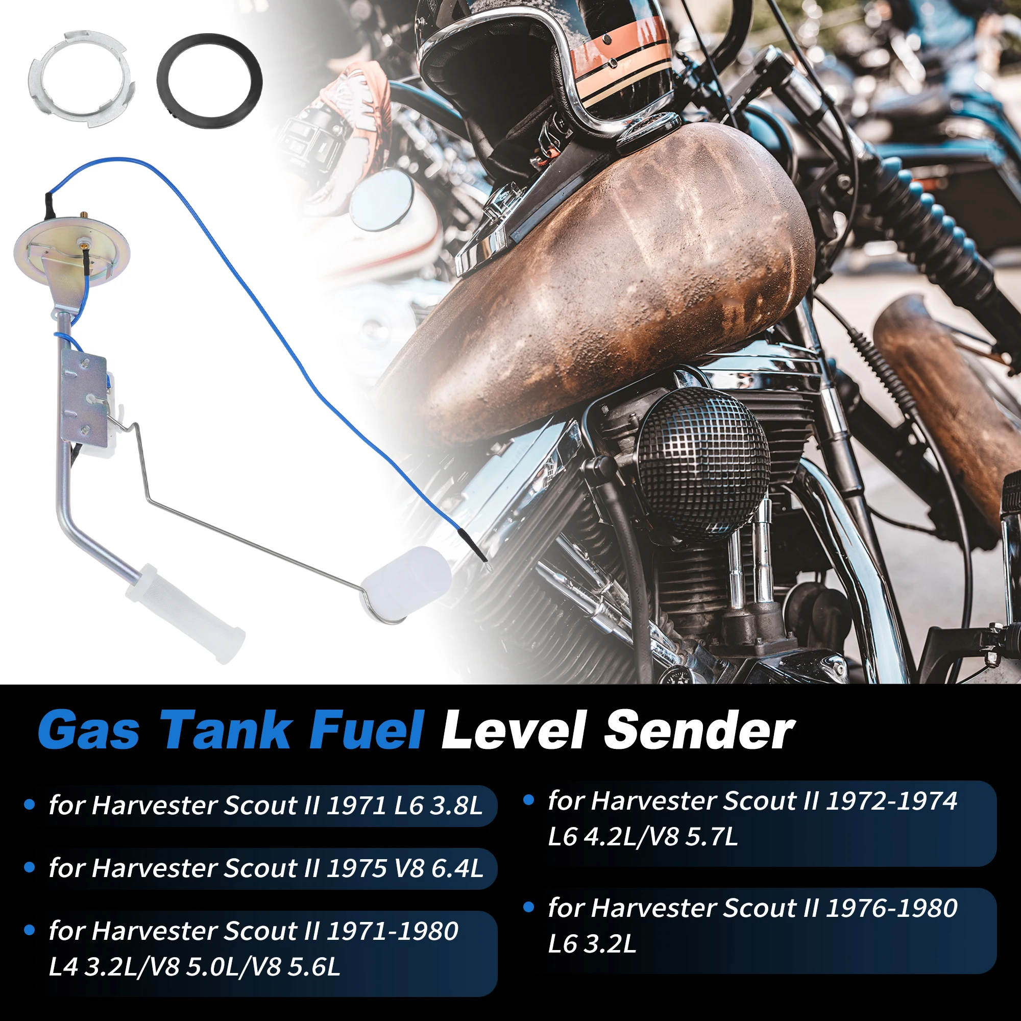 UXCELL Motorbike Fuel Level Float Tank Sending Unit for Harvester Scout No.402522C2
UXCELL Motorbike Fuel Level Float Tank Sending Unit for Harvester Scout No.402522C2