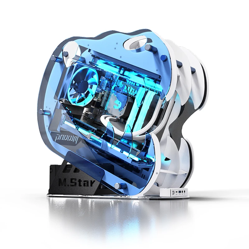 Lovingcool Open Style PC Computer Cabinet Tempered Glass Cooler CPU Case Mid Tower Micro-ATX Mini-ITX Gaming PC Case With Fans
Lovingcool Open Style PC Computer Cabinet Tempered Glass Cooler CPU Case Mid Tower Micro-ATX Mini-ITX Gaming PC Case With Fans
