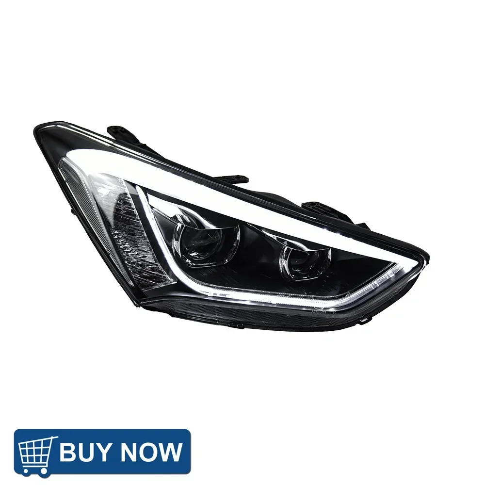 Для Hyundai Santafe Ix45 2013-2016 Обновление передней лампы автомобиля, светодиодные автомобильные фары, бифокальные линзы в сборе, аксессуары с высокой конфигурацией
Для Hyundai Santafe Ix45 2013-2016 Обновление передней лампы автомобиля, светодиодные автомобильные фары, бифокальные линзы в сборе, аксессуары с высокой конфигурацией