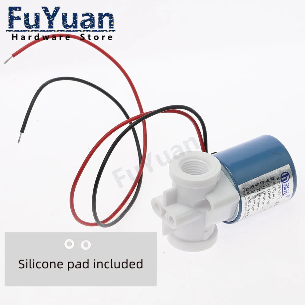 Практичный электромагнитный клапан G1/4 дюйма HQV1, пластиковый нормально закрытый, 2-ходовой, 24 В постоянного тока, миниатюрные клапаны Mayitr
Практичный электромагнитный клапан G1/4 дюйма HQV1, пластиковый нормально закрытый, 2-ходовой, 24 В постоянного тока, миниатюрные клапаны Mayitr