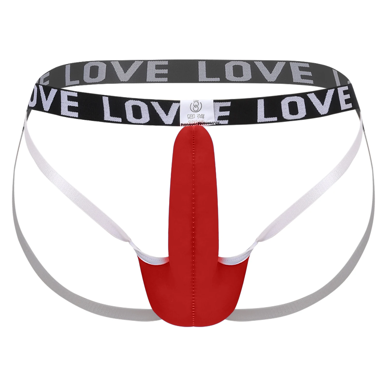Tempting Mens Show Butt Thong Briefs Silky Pouch Cutout Jockstrap Letter Print Elastic Waistband Underwear for Dating Night
Tempting Mens Show Butt Thong Briefs Silky Pouch Cutout Jockstrap Letter Print Elastic Waistband Underwear for Dating Night