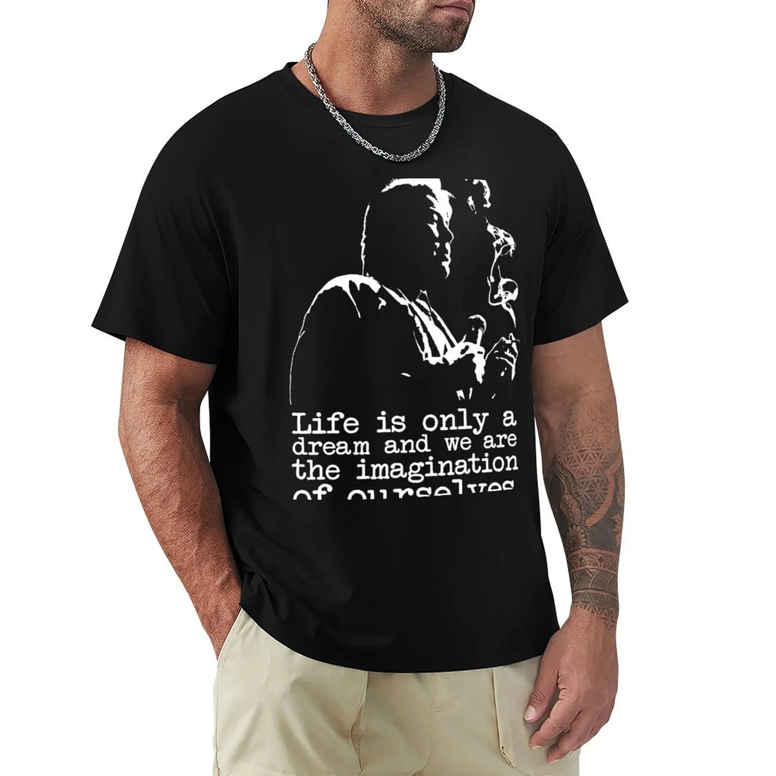 Bill Hicks Life Is Only A Dream T-Shirt Work Outdoor Short Sleeve Tee
Bill Hicks Life Is Only A Dream T-Shirt Work Outdoor Short Sleeve Tee