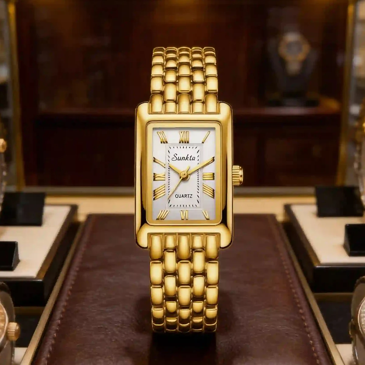 LIGE Luxury Women Watches Fashion Rectangle Woman Quartz Watch Stainless Steel Band Wristwatches Reloj Mujer
LIGE Luxury Women Watches Fashion Rectangle Woman Quartz Watch Stainless Steel Band Wristwatches Reloj Mujer