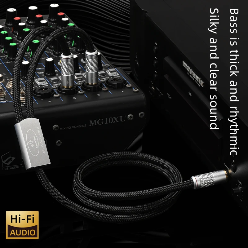 HiFi 6.5mm to Dual 6.5mm Audio Cable Hi-end OCC Core Carbon Fiber Gold Plated Plug Stereo 6.5 TRS to 6.5 TS AMP Mixer Cable
HiFi 6.5mm to Dual 6.5mm Audio Cable Hi-end OCC Core Carbon Fiber Gold Plated Plug Stereo 6.5 TRS to 6.5 TS AMP Mixer Cable