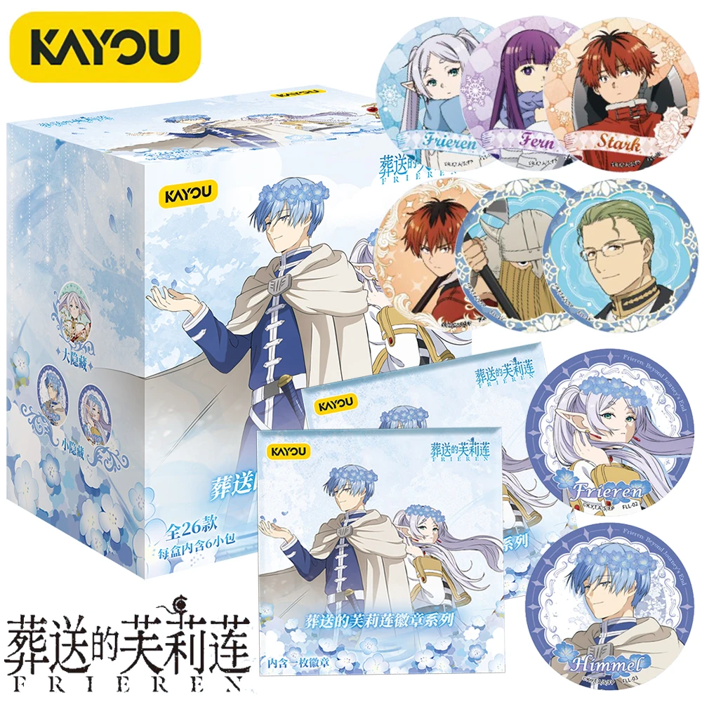 New Original Kayou Frieren: Beyond Journey's End Exquisite Round Badge Japanese Fantasy Adventure Healing Anime Creative Brooch
New Original Kayou Frieren: Beyond Journey's End Exquisite Round Badge Japanese Fantasy Adventure Healing Anime Creative Brooch
