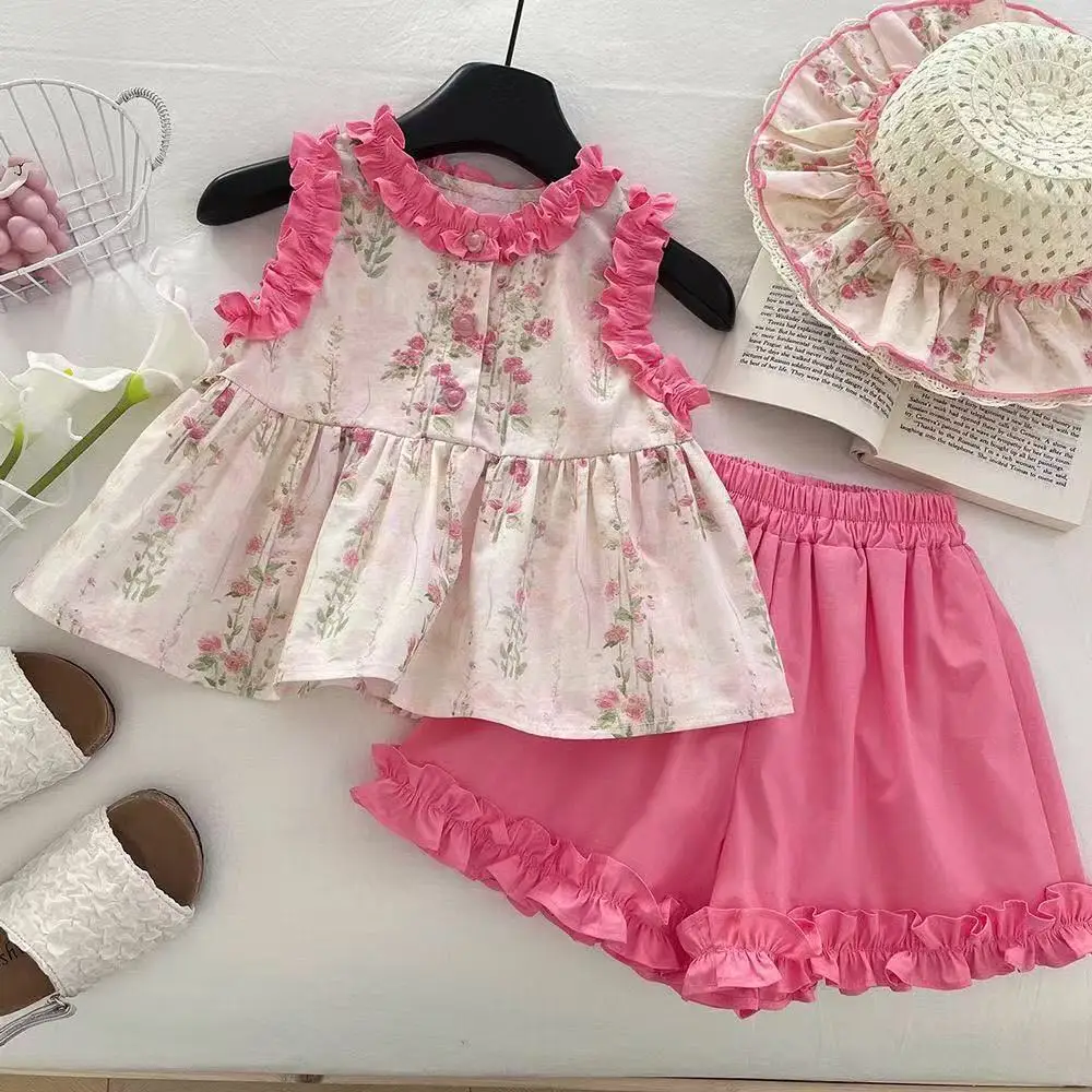 Summer Boys and Girls' Clothing Set New Children's Casual Short Sleeve Top Shorts Casual Two-piece Set Kids Baby Outfits
Summer Boys and Girls' Clothing Set New Children's Casual Short Sleeve Top Shorts Casual Two-piece Set Kids Baby Outfits