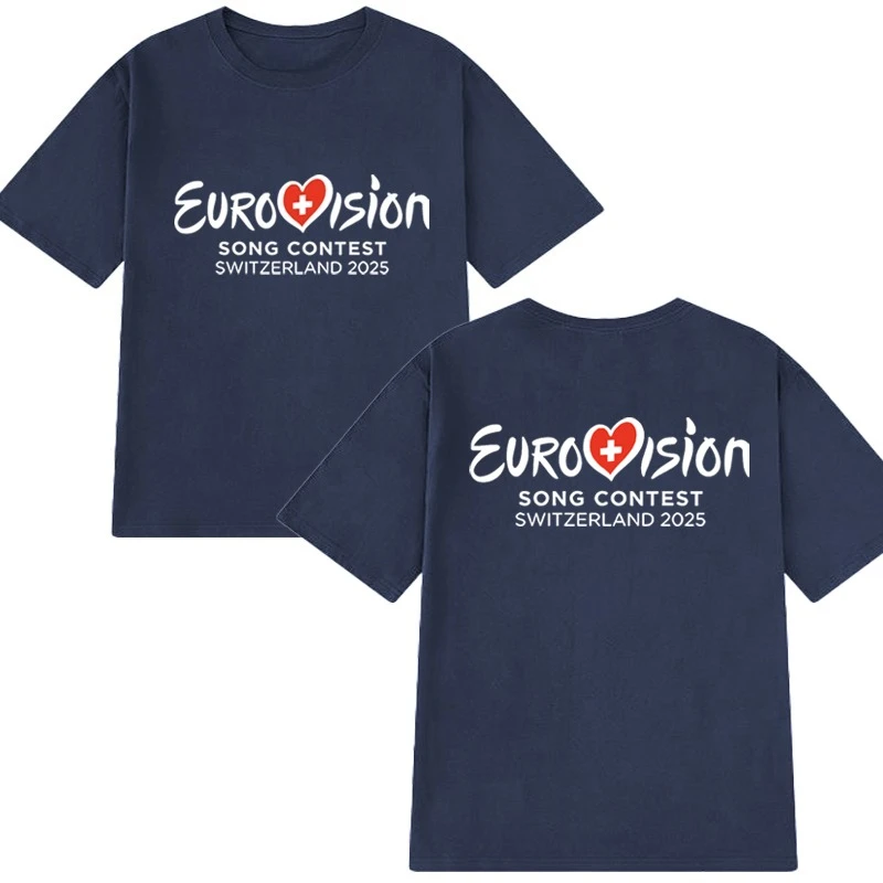 Новая футболка в Eurovision 20225, футболка с принтом песен Евровидения, мужская и женская мода, футболки с короткими рукавами Y2k, хлопковые топы унисекс
Новая футболка в Eurovision 20225, футболка с принтом песен Евровидения, мужская и женская мода, футболки с короткими рукавами Y2k, хлопковые топы унисекс