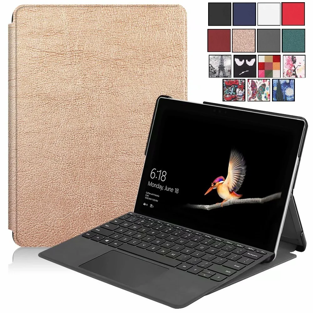 Ультратонкий магнитный чехол для Microsoft Surface Go 2, чехол Surface Go 10,1, смарт-чехол для планшета, чехол-подставка из кожи
Ультратонкий магнитный чехол для Microsoft Surface Go 2, чехол Surface Go 10,1, смарт-чехол для планшета, чехол-подставка из кожи