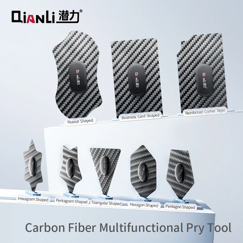 Qianli Carbon Fiber Prying Tool Mobile Phone LCD Open Tools High Toughness Multifunctional Motherboard CHIP IC Repair
Qianli Carbon Fiber Prying Tool Mobile Phone LCD Open Tools High Toughness Multifunctional Motherboard CHIP IC Repair