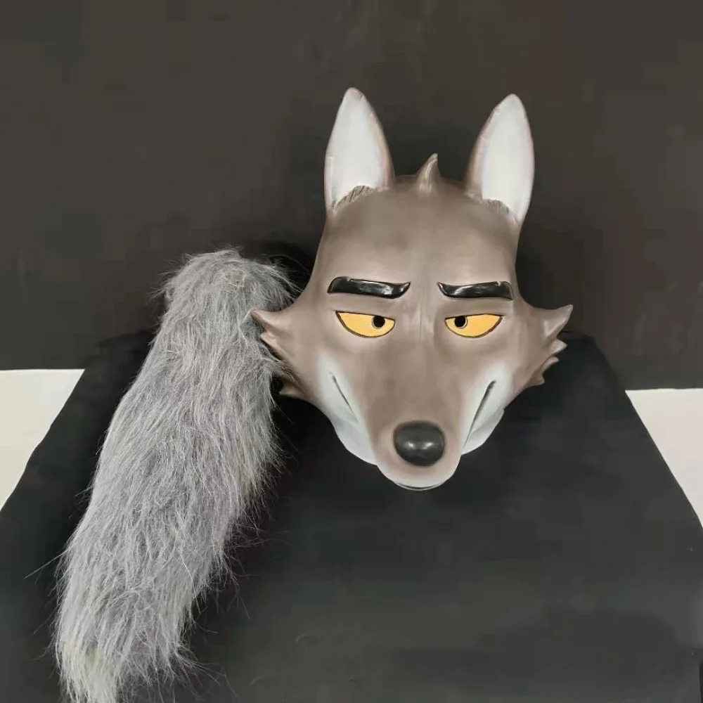 Anime The Bad Guys Mask Cosplay Mr.Wolf Full Face Latex Masks Head Helmet Halloween Party Props Masquerade Headgear
Anime The Bad Guys Mask Cosplay Mr.Wolf Full Face Latex Masks Head Helmet Halloween Party Props Masquerade Headgear
