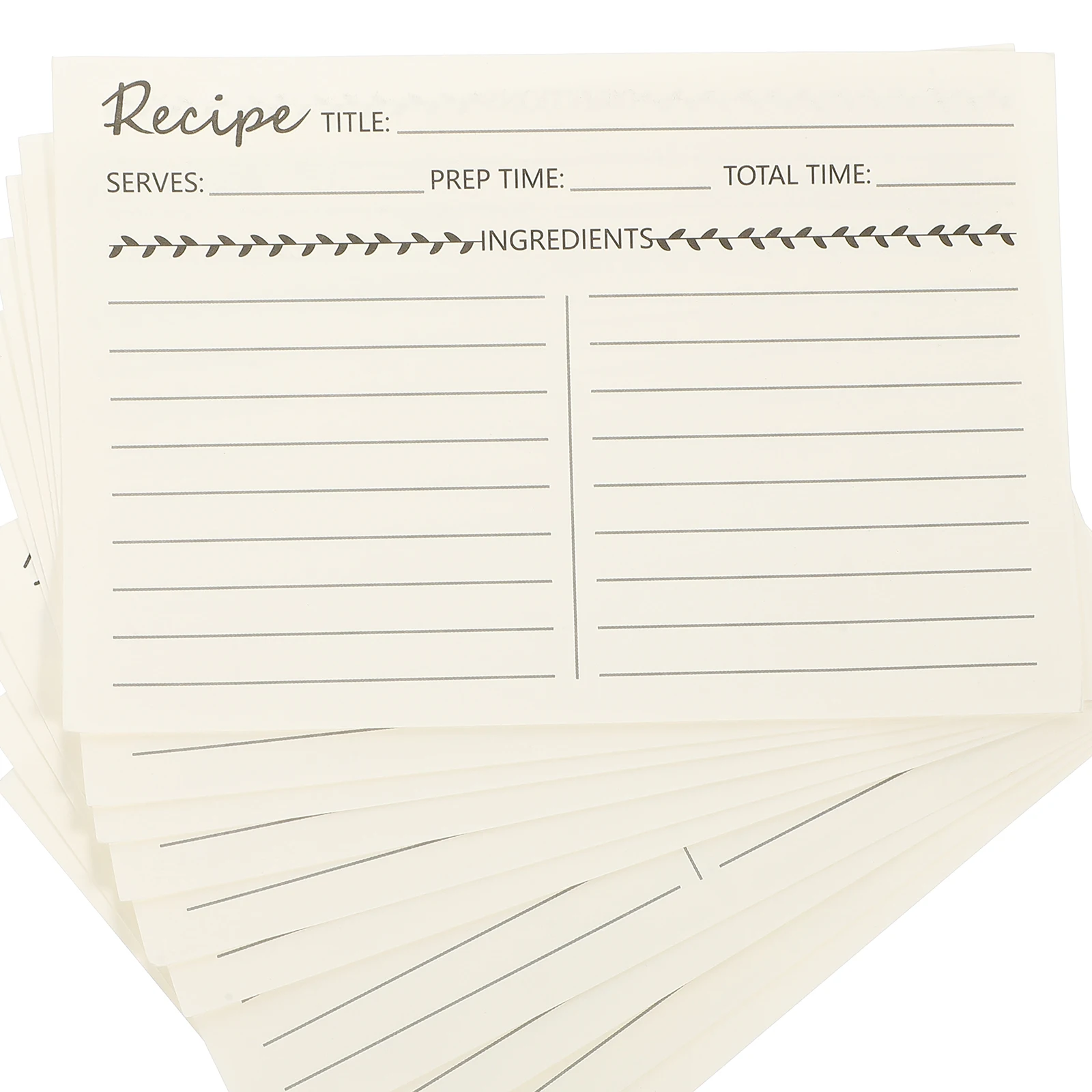 10 Recipe Cards Paper Food Note Cards for Kitchen Buffet Table Household Count Premium Material Smooth Writing Not Deform
10 Recipe Cards Paper Food Note Cards for Kitchen Buffet Table Household Count Premium Material Smooth Writing Not Deform