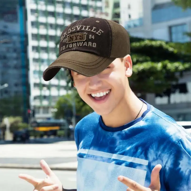 Baseball Hat Unstructured Letter Sun Hat Trendy Clothing Accessories Breathable Outdoor Sports Caps For Running
Baseball Hat Unstructured Letter Sun Hat Trendy Clothing Accessories Breathable Outdoor Sports Caps For Running