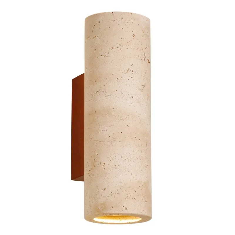 IWHD Round Stone LED Wall Light Sconce Porch Kitchen Bedroom Bathroom Mirror Yellow Travertine Nordic Modern Beside Lamp Lampe
IWHD Round Stone LED Wall Light Sconce Porch Kitchen Bedroom Bathroom Mirror Yellow Travertine Nordic Modern Beside Lamp Lampe