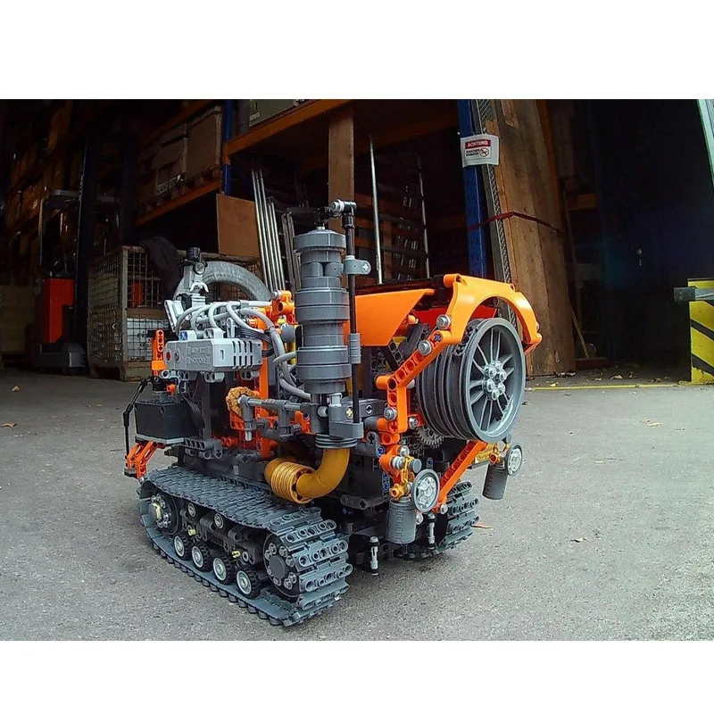 MOC-233465 Новый стимпанк, гусеница, трактор, строительные блоки, модель 2839, деталиMOC, креативные строительные блоки для мальчиков и детей на день рождения, игрушка
MOC-233465 Новый стимпанк, гусеница, трактор, строительные блоки, модель 2839, деталиMOC, креативные строительные блоки для мальчиков и детей на день рождения, игрушка