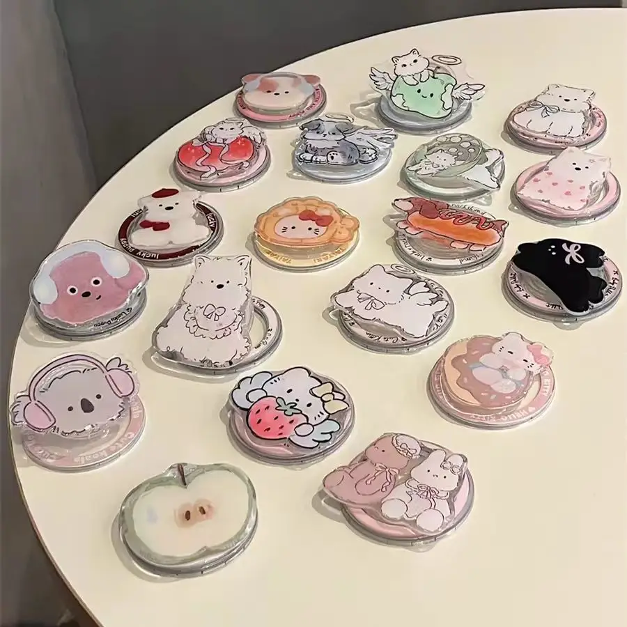 Милый мультяшный магнитный складной держатель для мобильного телефона, карманные подставки для IPhone, Samsung, Mac, безопасная подставка для безымянного пальца 
Милый мультяшный магнитный складной держатель для мобильного телефона, карманные подставки для IPhone, Samsung, Mac, безопасная подставка для безымянного пальца