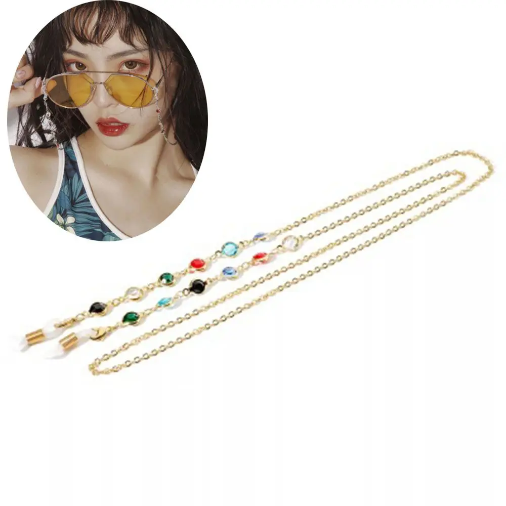 String Eyewear Rhinestone Eyeglass Strap Beads Chains Eyeglasses Holder Crystal Beaded Glasses Cord Sunglasses Rope
String Eyewear Rhinestone Eyeglass Strap Beads Chains Eyeglasses Holder Crystal Beaded Glasses Cord Sunglasses Rope