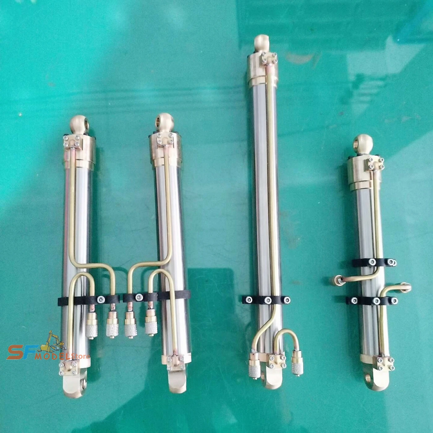 Excavator Hydraulic Cylinder Metal Parts Suitable for 1/12 and 1/14 RC Hydraulic Excavator Engineering Model Accessories
Excavator Hydraulic Cylinder Metal Parts Suitable for 1/12 and 1/14 RC Hydraulic Excavator Engineering Model Accessories