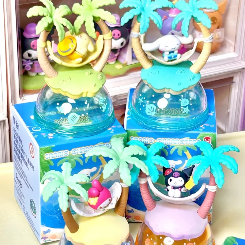 Genuine Sanrio Characters Island Vacation Series Blind Box Cute Hammock Figure Collectible Ornament Gift for Girls Fans
Genuine Sanrio Characters Island Vacation Series Blind Box Cute Hammock Figure Collectible Ornament Gift for Girls Fans