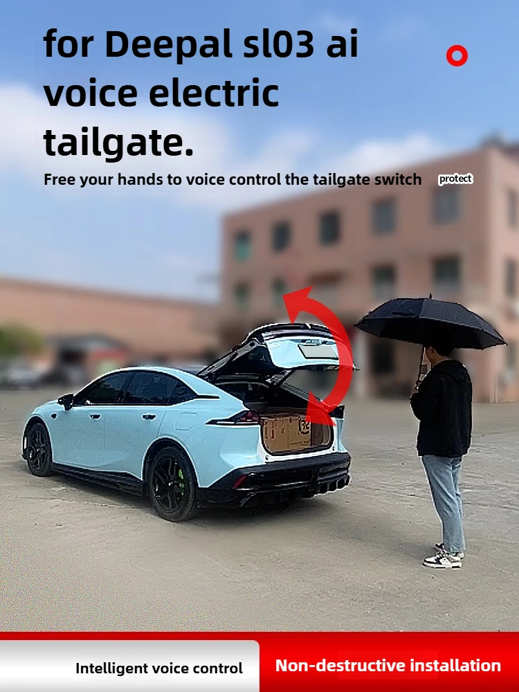 For Changan Deepal SL03 2022 Car Electric Tailgate Modification Special Trunk Upgrade AI Intelligent Voice Control Tail Doors
For Changan Deepal SL03 2022 Car Electric Tailgate Modification Special Trunk Upgrade AI Intelligent Voice Control Tail Doors