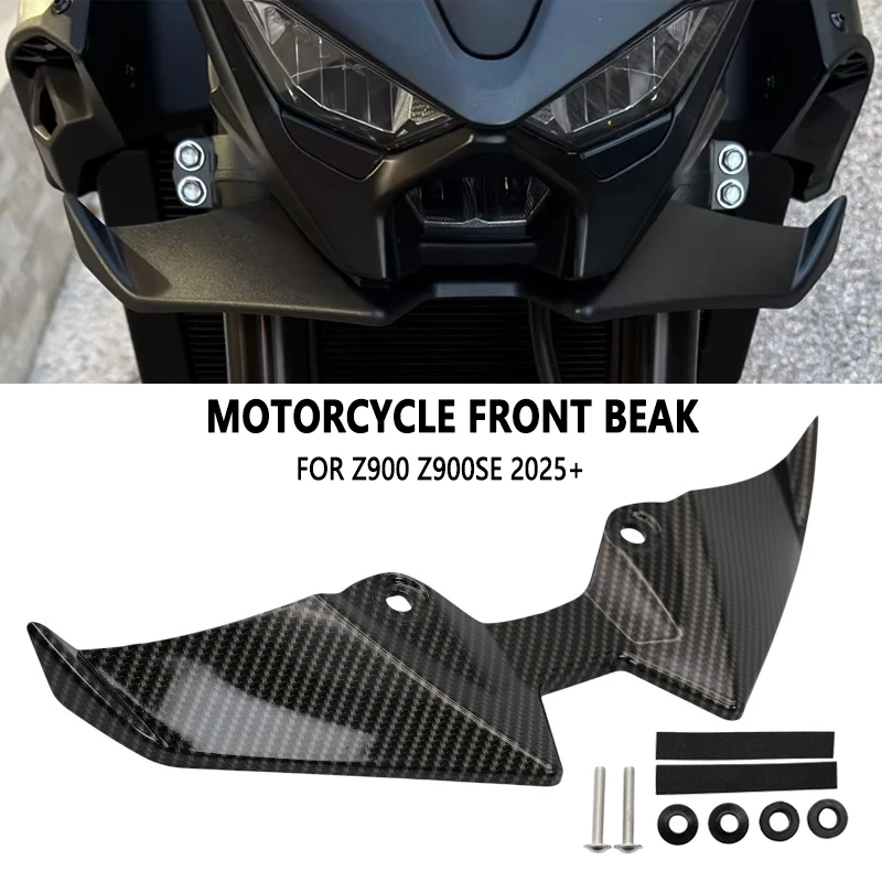 Front Lip Wind Wing Cover Aerodynamics Fairing Winglets Front Headlight Extension For Kawasaki Z900 Z900SE 2025+ Front Spoilers
Front Lip Wind Wing Cover Aerodynamics Fairing Winglets Front Headlight Extension For Kawasaki Z900 Z900SE 2025+ Front Spoilers