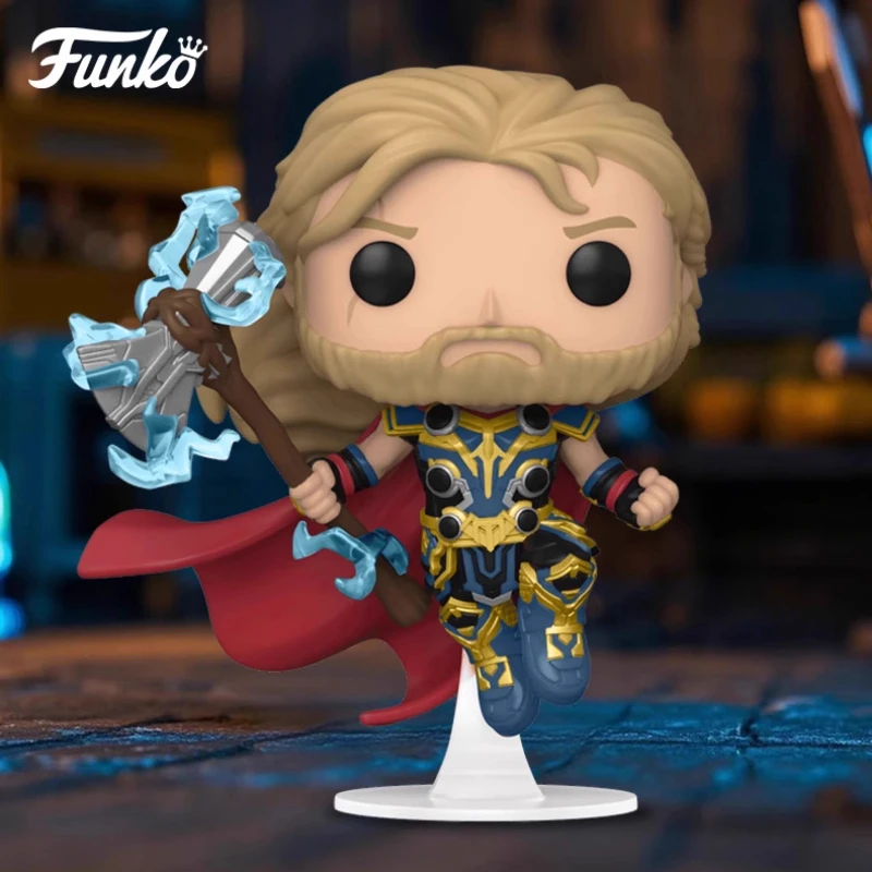 Genuine Edition FUNKO POP Marvel's Love and Thunder - Thor Anime Action Desktop Decoration Ornament Model Toys Collectible Model
Genuine Edition FUNKO POP Marvel's Love and Thunder - Thor Anime Action Desktop Decoration Ornament Model Toys Collectible Model