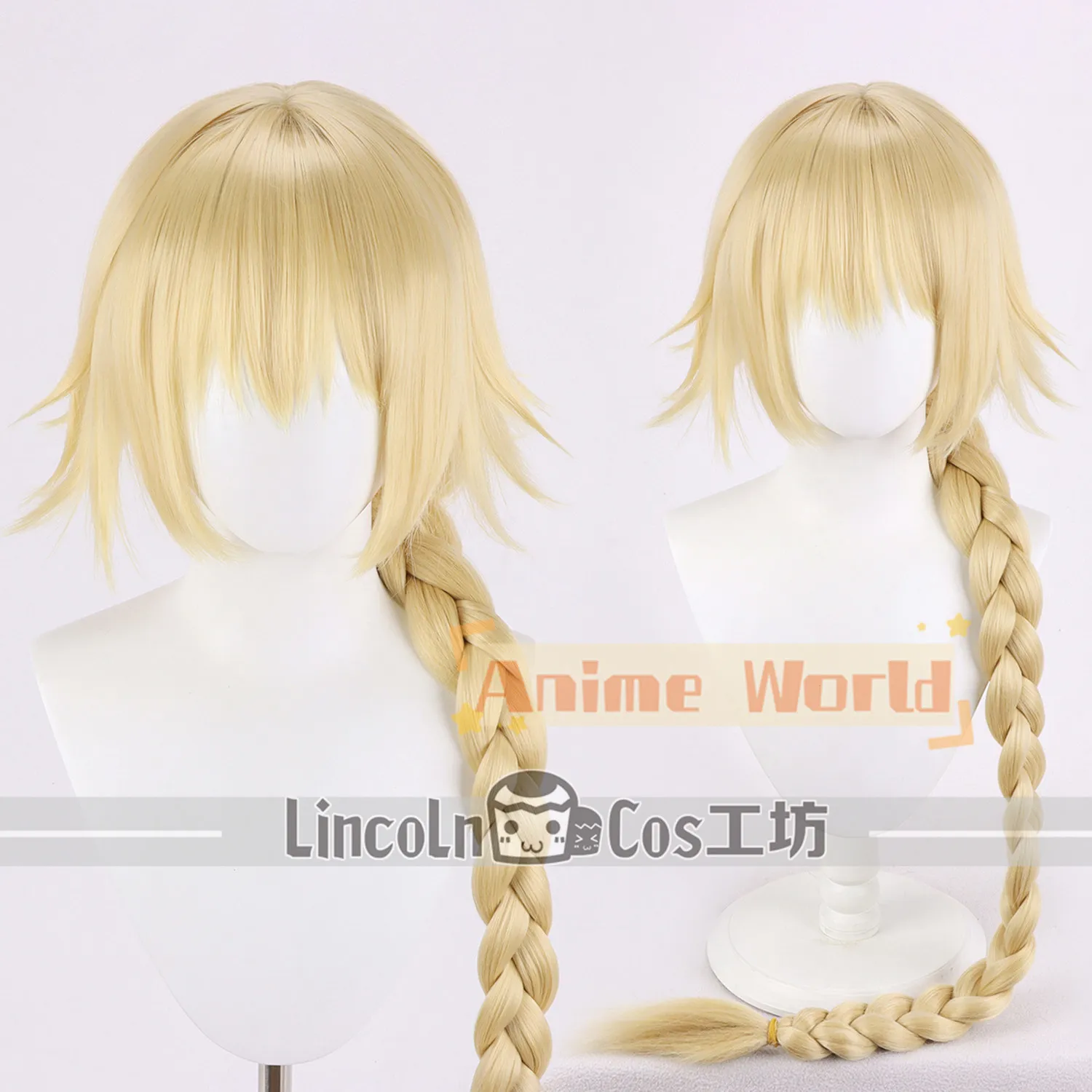 Anime Fate Jeanne d'Arc Cos Cosplay Wig Halloween Carnival Party Props Synthetic Hair Heat Resistant Fiber + Wig Cap
Anime Fate Jeanne d'Arc Cos Cosplay Wig Halloween Carnival Party Props Synthetic Hair Heat Resistant Fiber + Wig Cap