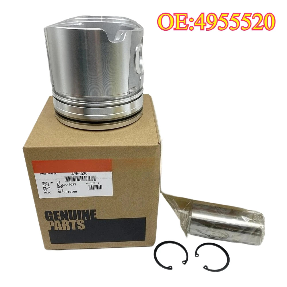 High quality New For 4955520 Piston Kit For Dodge Ram 6.7L Cummin sEngine 2007 2008 2009 2010 2010 2011 2012 2013 2014 2015
High quality New For 4955520 Piston Kit For Dodge Ram 6.7L Cummin sEngine 2007 2008 2009 2010 2010 2011 2012 2013 2014 2015