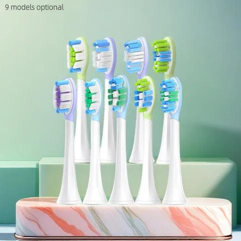 9Models Toothbrush Head Compatible with Philips Sonicare HX3/HX6/HX9 Series Models