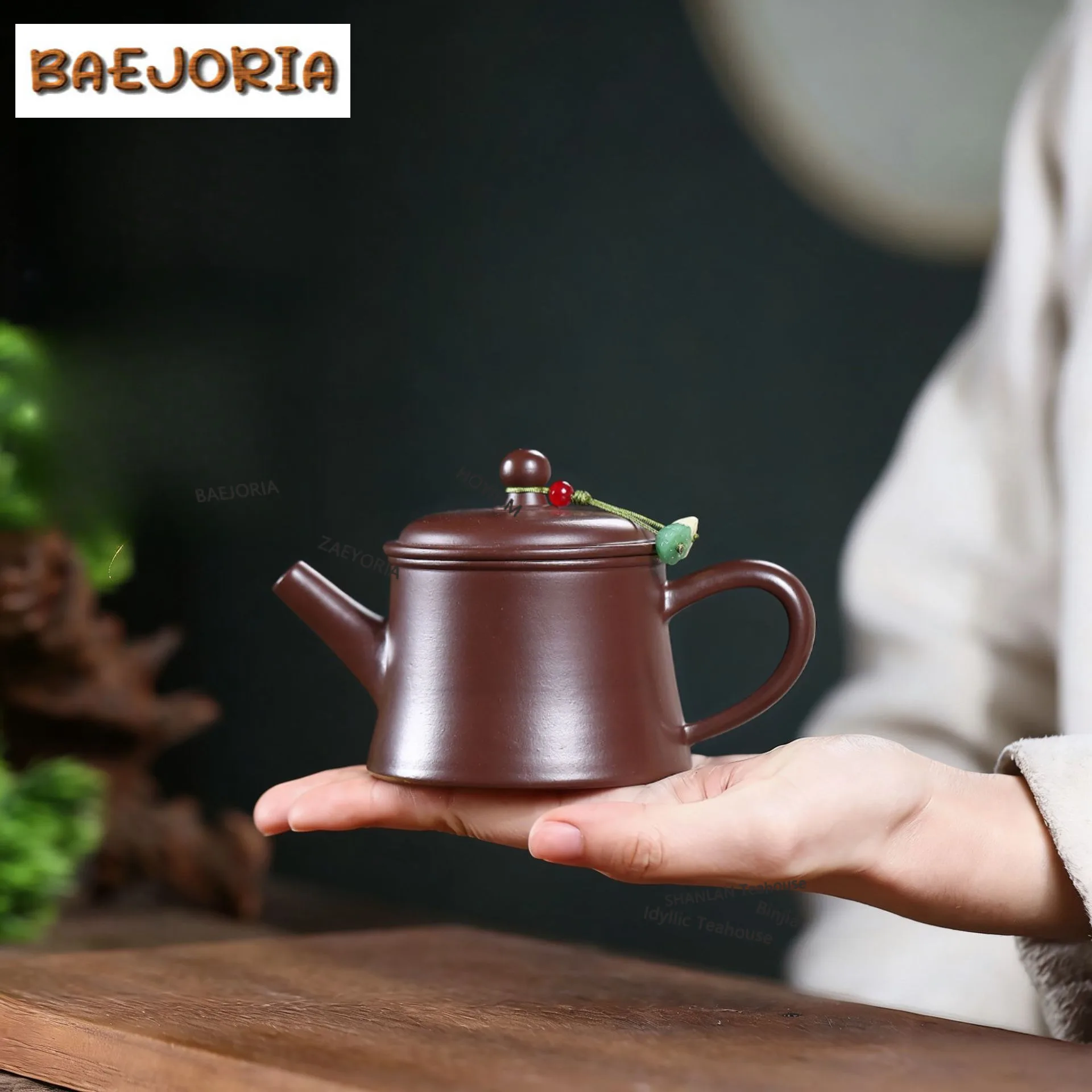 160ml Retro Yixing Purple Clay Teapots Handmade Zhu Chu Pot Raw Ore Purple Zhu Mud Kettle With Strainer Chinese Zisha Tea Set
160ml Retro Yixing Purple Clay Teapots Handmade Zhu Chu Pot Raw Ore Purple Zhu Mud Kettle With Strainer Chinese Zisha Tea Set