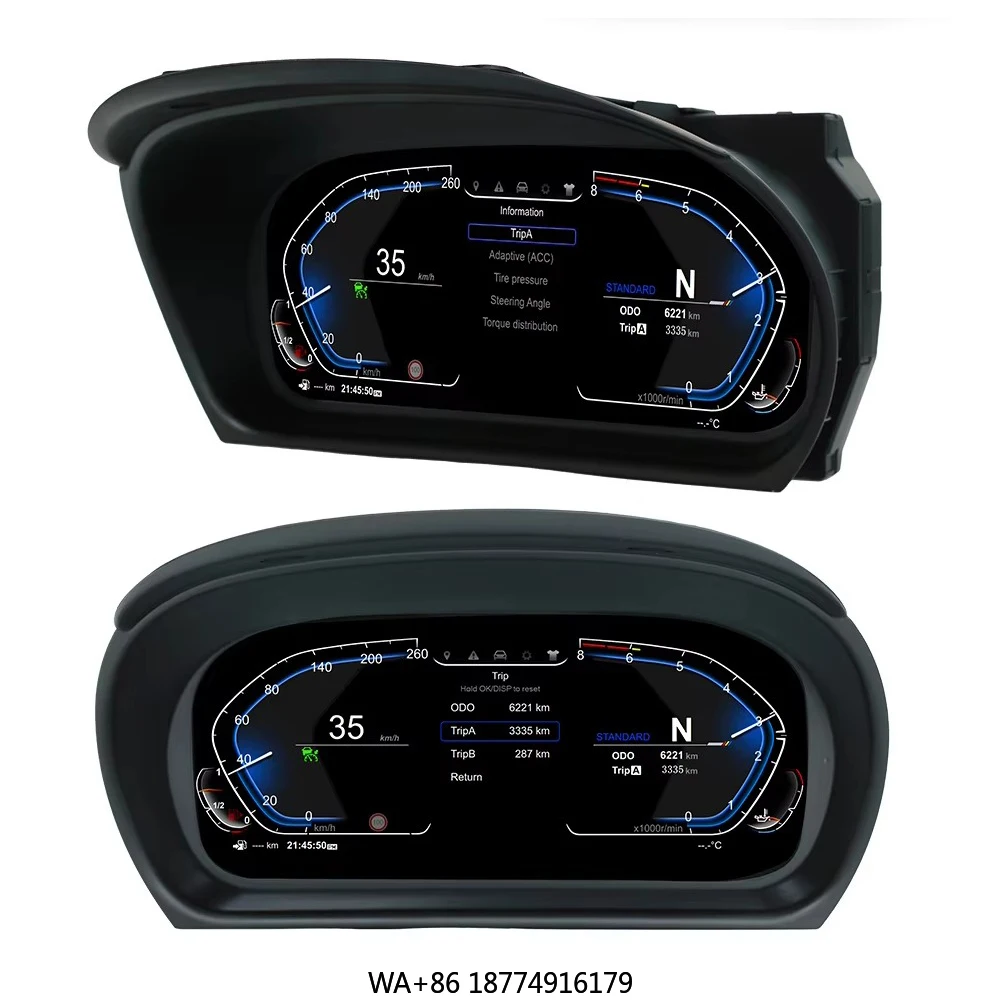 11-дюймовый цифровой приборный кластер для 3 серии E90 E91 E92 E93 Автомобильная информация Цифровой автомобильный спидометр
11-дюймовый цифровой приборный кластер для 3 серии E90 E91 E92 E93 Автомобильная информация Цифровой автомобильный спидометр