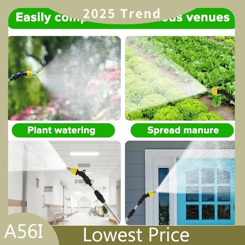 A56I Top Electric Garden Watering Spray With Hose USB Adjustable Lawn Sprayer Nozzle Sprinkler Weeds Plant Mister
A56I Top Electric Garden Watering Spray With Hose USB Adjustable Lawn Sprayer Nozzle Sprinkler Weeds Plant Mister
