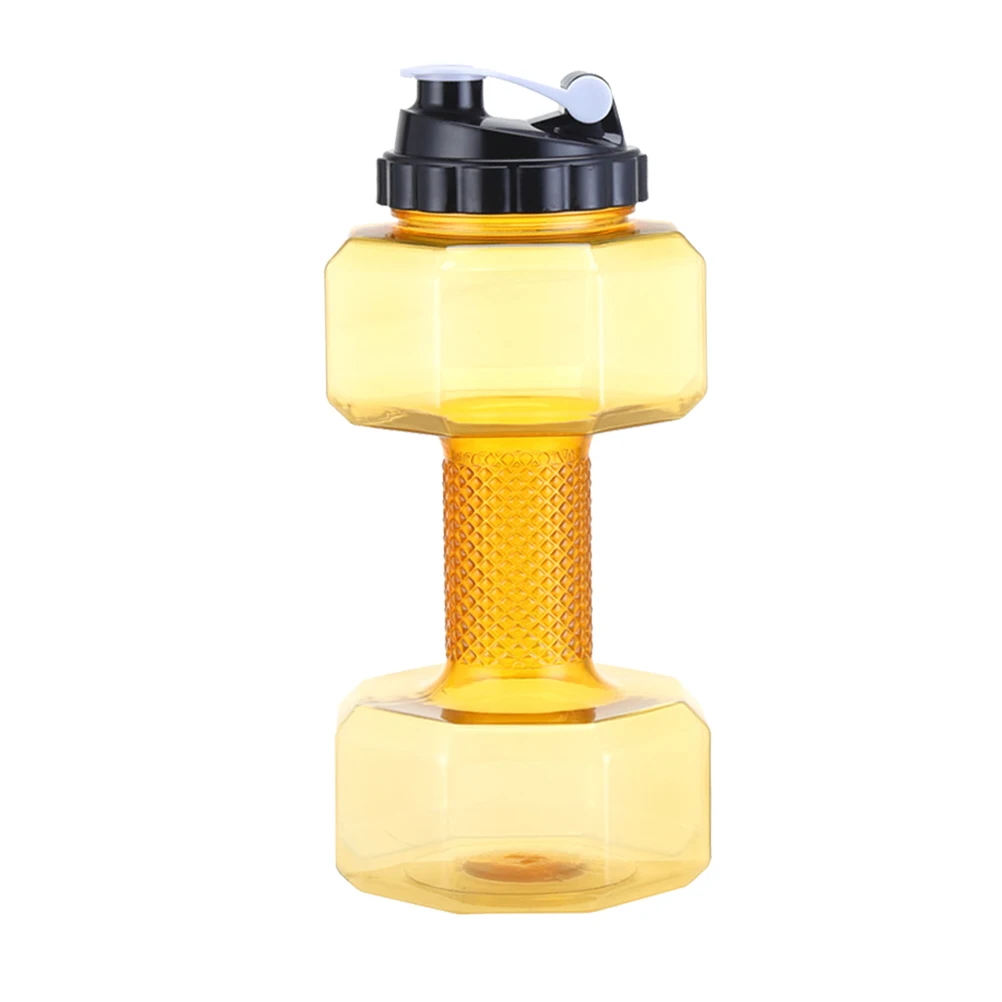 1pc Dumbbell Shape Water Bottle Petg Material Eco-Friendly Large Capacity Fitness Dumbbell Water Bottle Sports Kettle Gym Travel 
1pc Dumbbell Shape Water Bottle Petg Material Eco-Friendly Large Capacity Fitness Dumbbell Water Bottle Sports Kettle Gym Travel