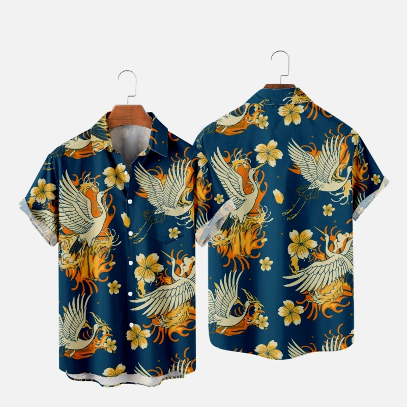 Men's Fashion Hawaiian Shirts Sakura 3D Print Cozy Casual One Button Shirts Short Sleeve Beach Oversized Clothes 10
Men's Fashion Hawaiian Shirts Sakura 3D Print Cozy Casual One Button Shirts Short Sleeve Beach Oversized Clothes 10