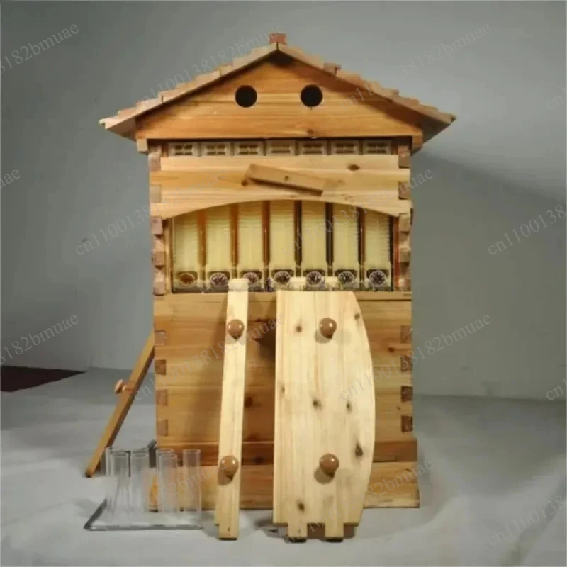 Automatic Mobile Honeycomb,2 Honeycomb Super Brooding Boxes, No 7pcs Mobile Frame.
Automatic Mobile Honeycomb,2 Honeycomb Super Brooding Boxes, No 7pcs Mobile Frame.