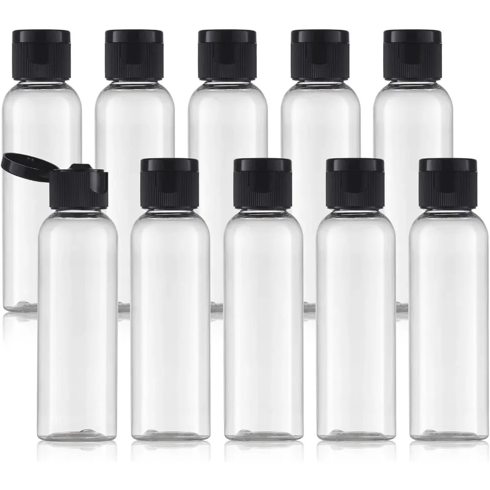 10PCS 10-100ML Refillable Empty Plastic Travel Sample Bottles Portable Cosmetic Squeeze Container for Shampoo Conditioner
10PCS 10-100ML Refillable Empty Plastic Travel Sample Bottles Portable Cosmetic Squeeze Container for Shampoo Conditioner