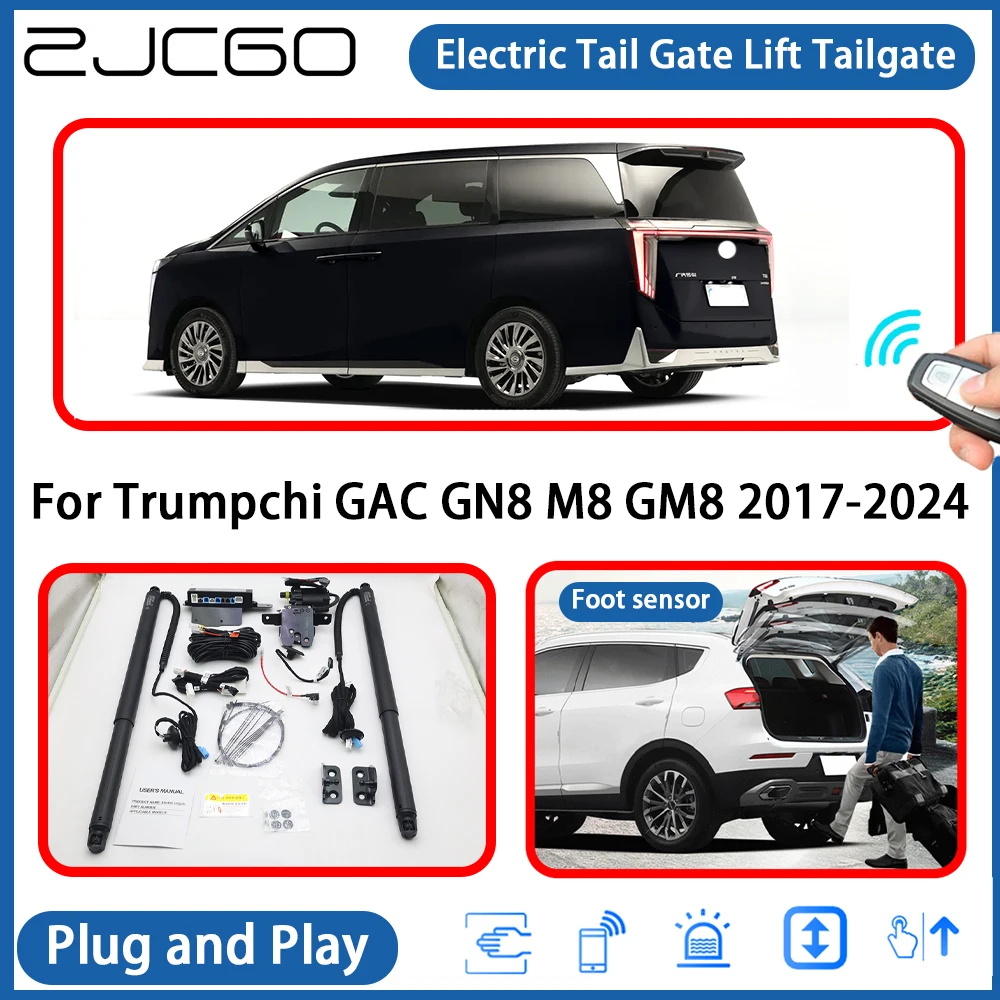 for Trumpchi GAC GN8 M8 GM8 2017-2024 Automatic Powered Tailgate Power Liftgate Electric Tail Gate Lift Assisting System
for Trumpchi GAC GN8 M8 GM8 2017-2024 Automatic Powered Tailgate Power Liftgate Electric Tail Gate Lift Assisting System