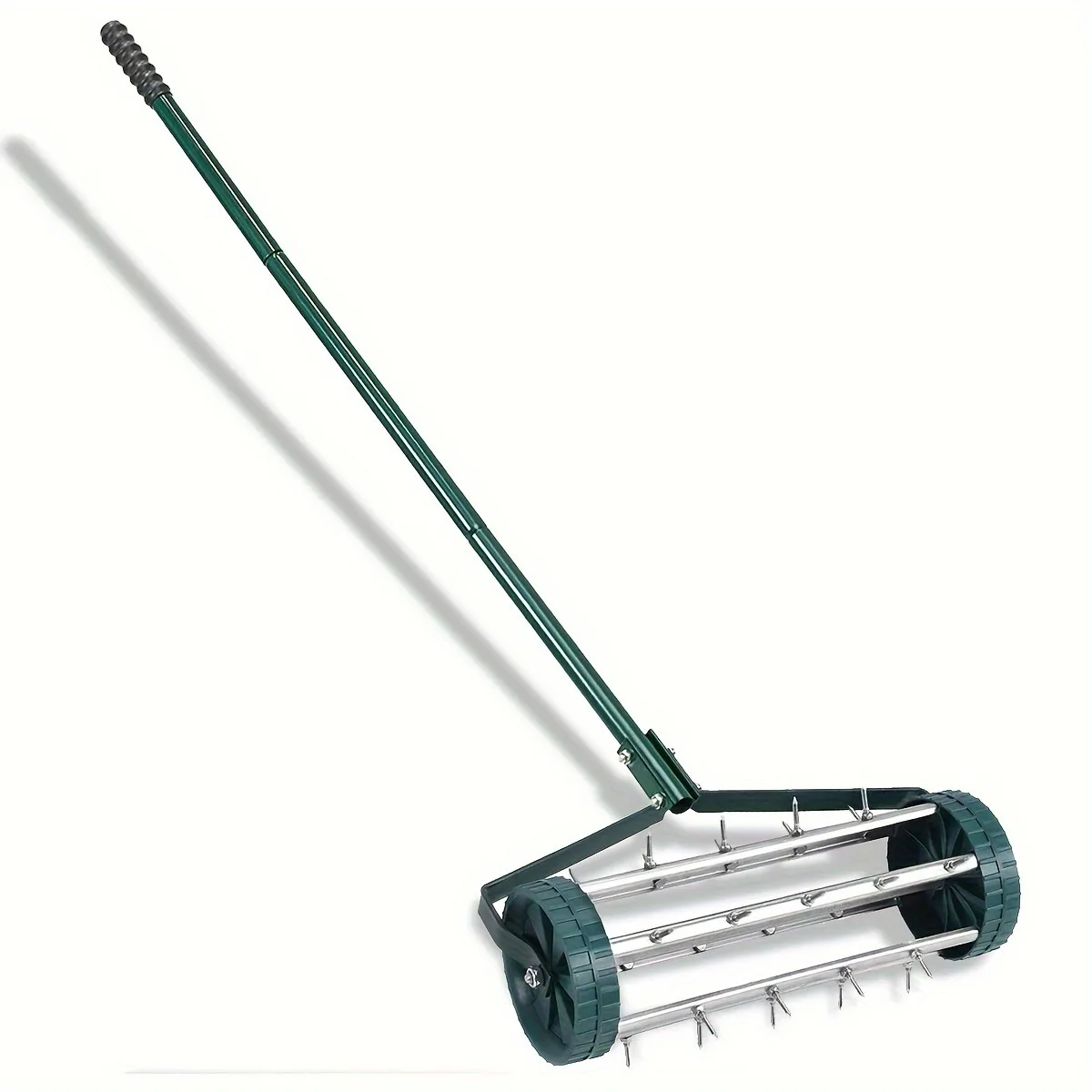 Iron Lawn Aerator T Handle Soil Loosener Garden Tool for Women's Fashion Set Summer Season No Brand Registered Trademark
Iron Lawn Aerator T Handle Soil Loosener Garden Tool for Women's Fashion Set Summer Season No Brand Registered Trademark