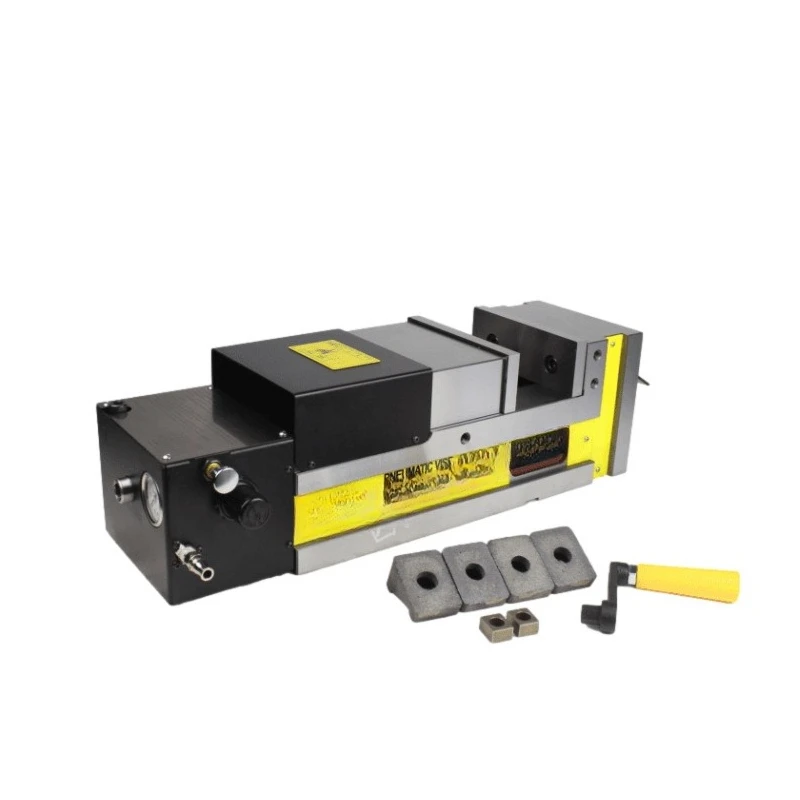 CPV-5-80-2 Eagle Pneumatic Hydraulic Vise 5 Inch Precision Hydraulic Flat-mouth Vise CNC Mechanical Double Force Vise
CPV-5-80-2 Eagle Pneumatic Hydraulic Vise 5 Inch Precision Hydraulic Flat-mouth Vise CNC Mechanical Double Force Vise