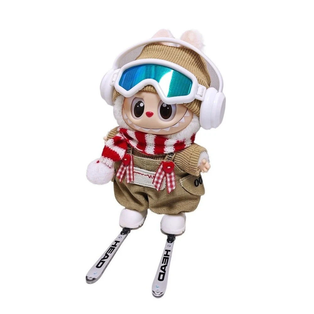 15/17CM Labubu Doll Clothes Scarves Clothes Skis Ski Dress Up Dolls Accessories Sitting Party Game Christmas Birthday Gift Toys
15/17CM Labubu Doll Clothes Scarves Clothes Skis Ski Dress Up Dolls Accessories Sitting Party Game Christmas Birthday Gift Toys