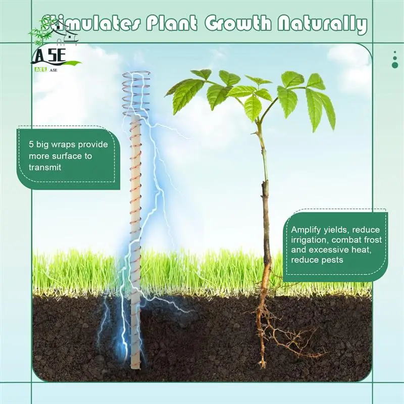 A05E-Electroculture Plant Stakes,Garden Stakes Electroculture Copper Gardening Antenna For Garden Plants Support 12Inch
A05E-Electroculture Plant Stakes,Garden Stakes Electroculture Copper Gardening Antenna For Garden Plants Support 12Inch
