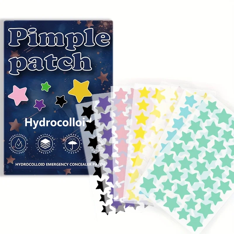 280PCS Hydrocolloid Blemish Covering Acne patchs, gentle to skin, easy to apply, waterproof, great for party decorations, facial
280PCS Hydrocolloid Blemish Covering Acne patchs, gentle to skin, easy to apply, waterproof, great for party decorations, facial