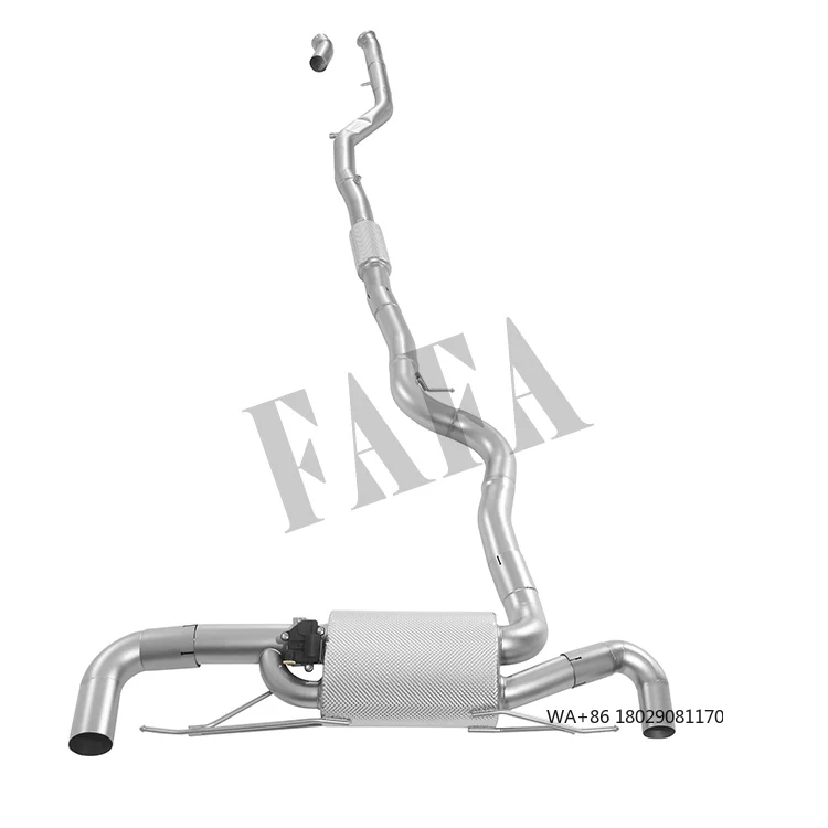 For 320i 2.0T G20 Tuning Exhaust System Mid-Tail Section Bilateral Four-Outlet Electronic Valve Cat Back Exhaust Muffler
For 320i 2.0T G20 Tuning Exhaust System Mid-Tail Section Bilateral Four-Outlet Electronic Valve Cat Back Exhaust Muffler